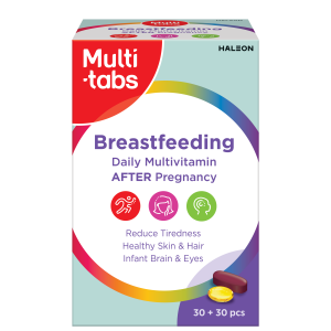 Multi-tabs Breastfeeding daily multivitamin after pregn. tabl + kaps 30 + 30 kpl